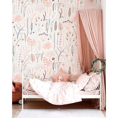 Mural Infantil Flores Alegres ANIM700 2