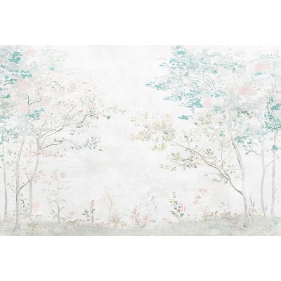 Mural Infantil Jardim Aquarela ANIM701