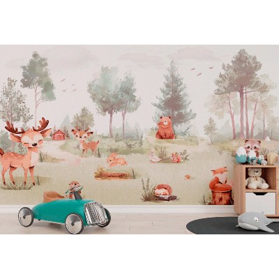 Mural Infantil Terra Selvagem ANIM707 2