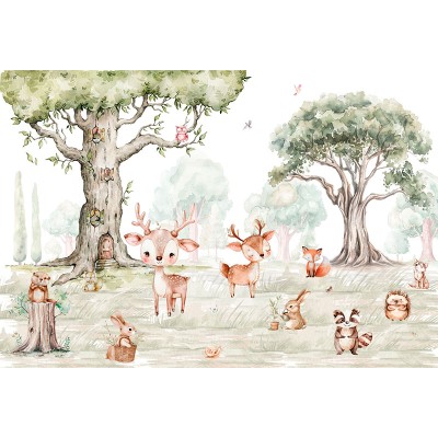 Mural Infantil Vida Forestal ANIM708