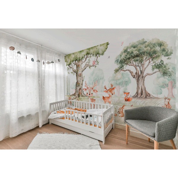 Mural Infantil Vida Forestal ANIM708 Mural Infantil Vida Forestal ANIM708