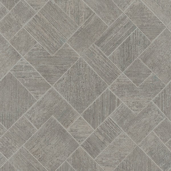 Paper pintat GEOMÈTRIC CONTEMPORANI GRIS PLATEJAT 35511