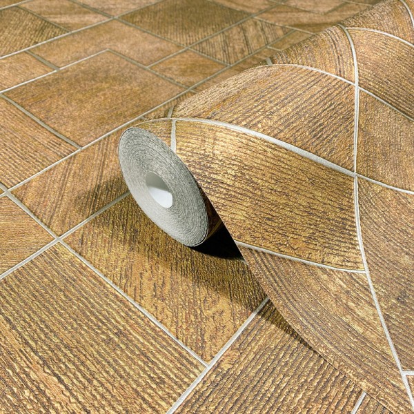 Papel de parede GEOMÉTRICO CONTEMPORÂNEO DOURADO ACOBREADO 35513 Papel de parede GEOMÉTRICO CONTEMPORÂNEO DOURADO ACOBREADO 35513