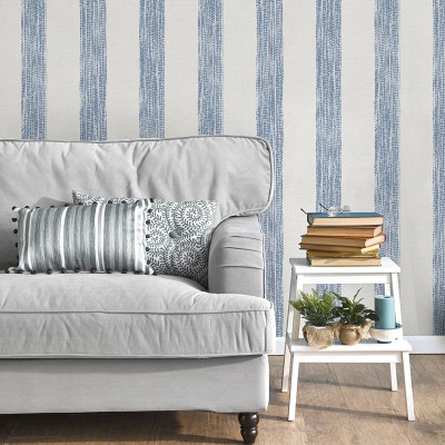 Papel pintado RAYAS ÉTNICAS AZULES 487-5 2