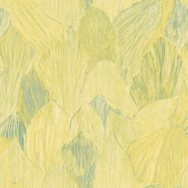 Paper pintat TEXTURA VEGETAL GROC 481-4