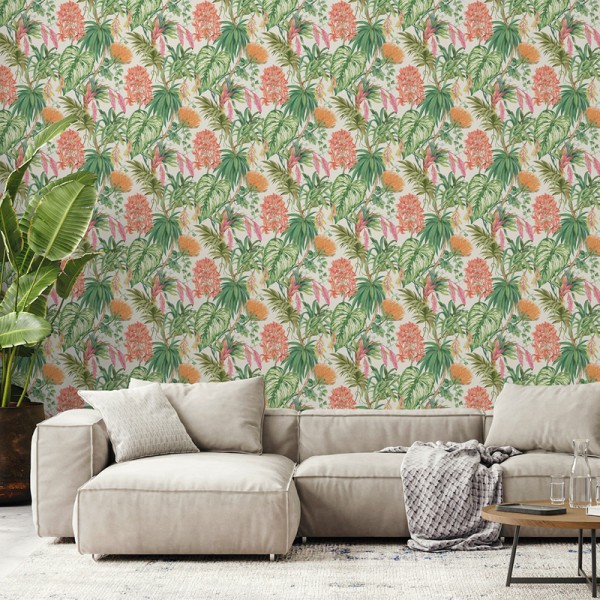 Papel pintado PLANTAS TROPICALES MULTI 482-4 Papel pintado PLANTAS TROPICALES MULTI 482-4