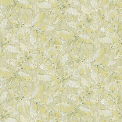 Papel de parede FOLHAS AQUARELA AMARELAS 485-5