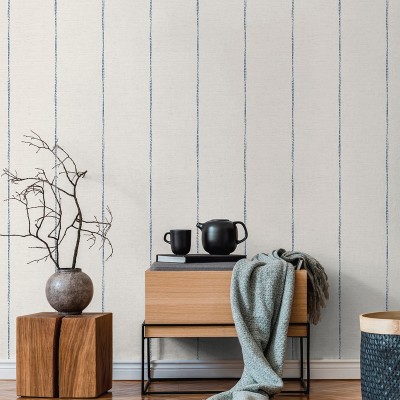 Papel pintado RAYAS FINAS AZULES 488-5 2