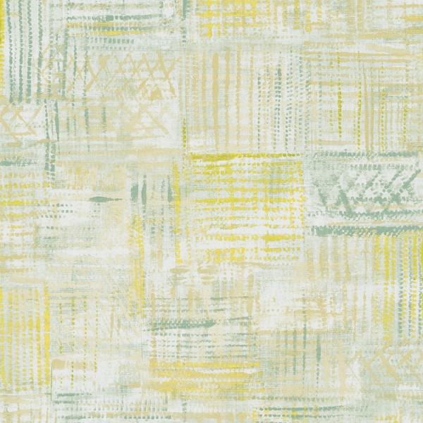 Paper pintat ÈTNIC GROC I VERD 486-5