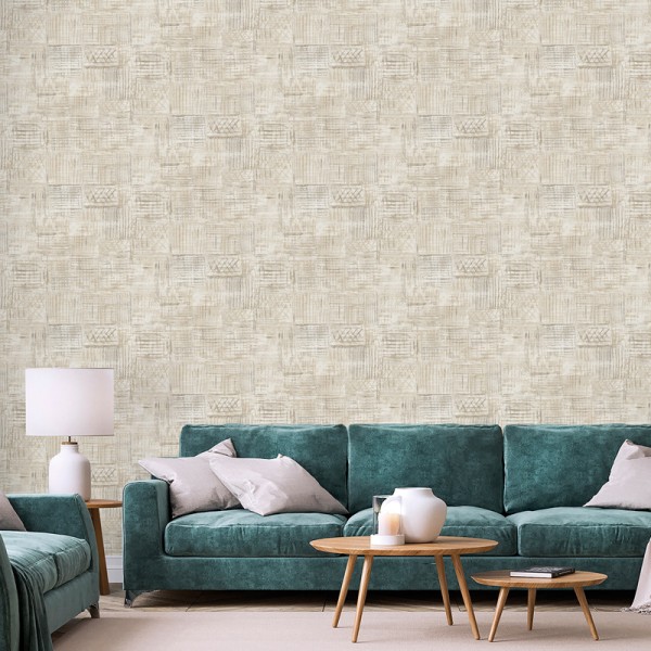 Paper pintat ÈTNIC BEIGE 486-1