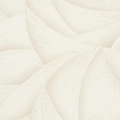 Papel pintado ESPIRAL 3D CREMA Y PERLADO 35502