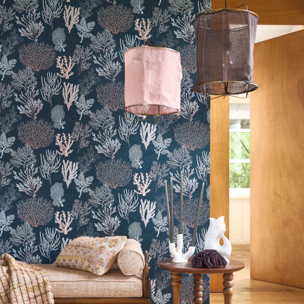 Papel de parede CORALES AZUL OCEANO SEAS_8397_67_76