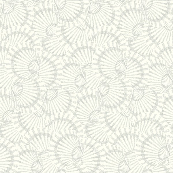 Papel de parede CONCHAS MARINHAS BRANCO E CINZA SEAS_20148_61_61