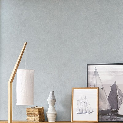 Papel de parede ONDAS TEXTURIZADAS AZUL ACINZENTADO SEAS_20149_62_02 2