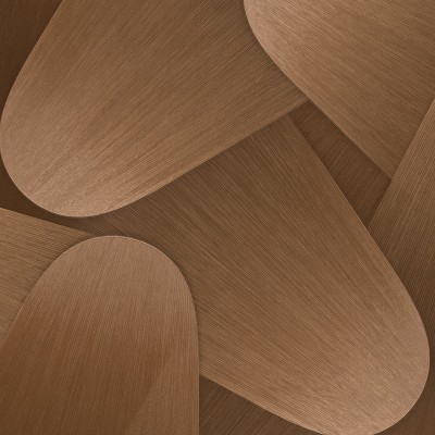 Papel pintado RETRO MODERNO COBRE MARRÓN ROJIZO EC1042348