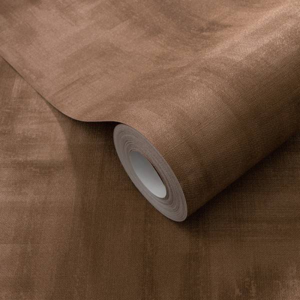 Papel de parede DESGASTADO MODERNO COBRE MARROM AVERMELHADO EC1048048