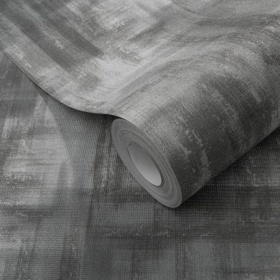 Papel de parede DESGASTADO MODERNO PRATEADO EC1048029