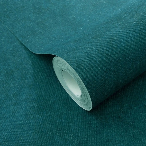 Papel pintado LISO VINILICO TURQUESA OSCURO EC1047319