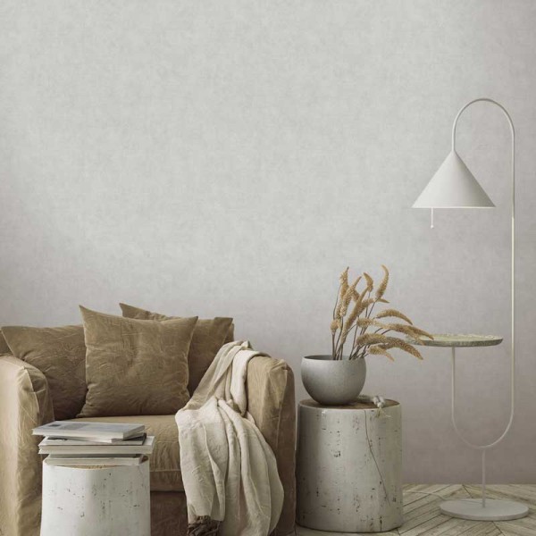 Papel de parede LISO VINILICO CINZA EC1047331