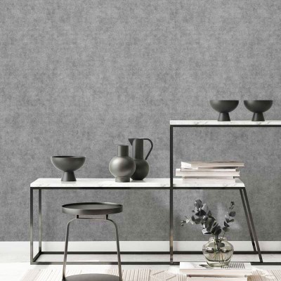 Papel de parede LISO VINILICO PRATEADO EC1047329 2