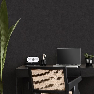 Papel de parede LISO VINILICO PRETO EC1047347