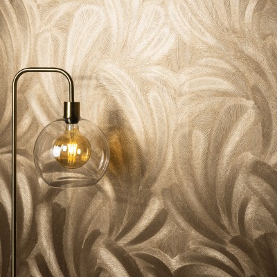 Papel de parede PENAS DOURADAS EC1047630 2