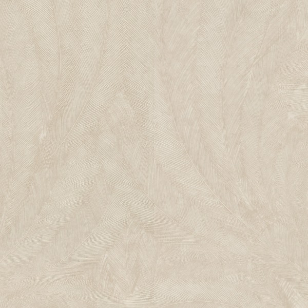 Papel de parede PENAS CREME PÉROLA EC1047602