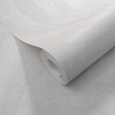 Paper pintat PLUMES GRIS PERLAT EC1047631