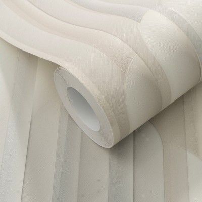 Papel de parede ESCALA 3D CINZA E BEGE EC1047131