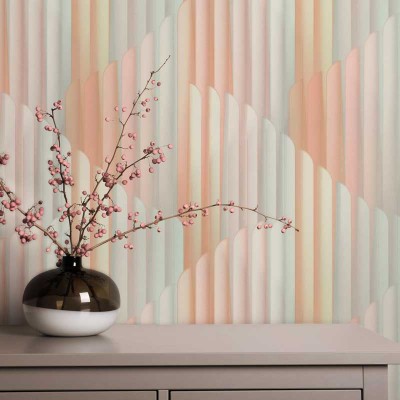 Papel de parede ESCALA 3D MULTICOLORIDO EC1047105