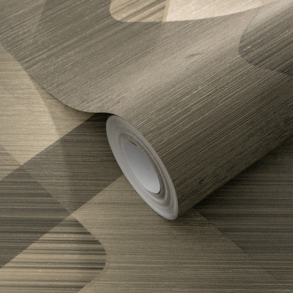 Papel de parede FUTURISTA BRONZE E CINZA EC1047915
