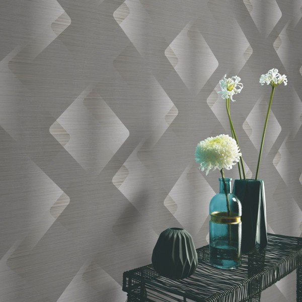 Paper pintat FUTURISTA PLATEJAT I GRIS EC1047947