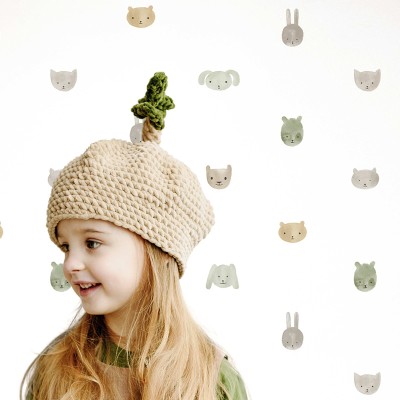 paper pintat animals verd 2