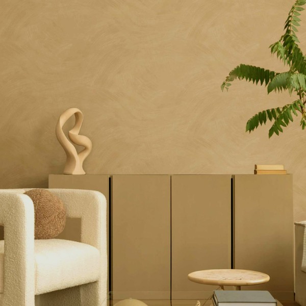 Papel pintado ESTUCO VENEZIANO MARRÓN 27554