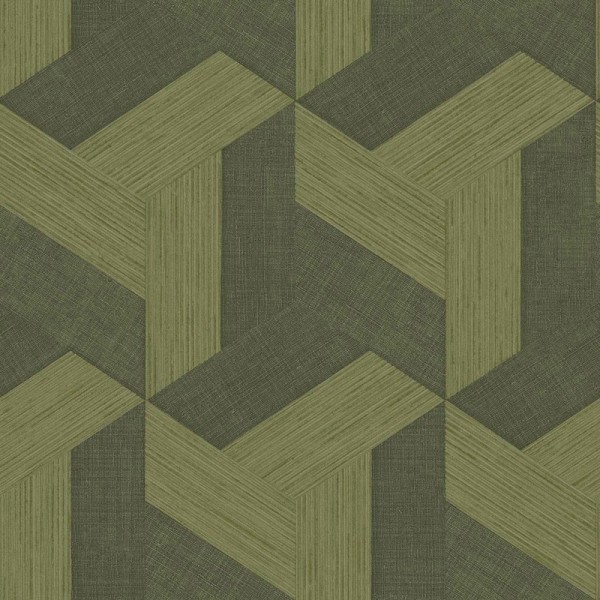 Papel de parede CUBOS 3D CINZA ESVERDEADO 27509