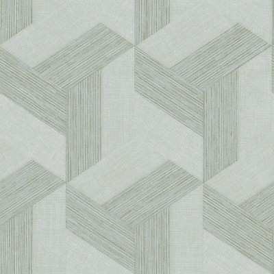 Papel pintado CUBOS 3D AZUL GRISÁCEO 27506