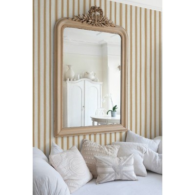 Papel pintado RAYAS IRREGULARES VINÍLICAS BEIGE Y OCRE 30136 2