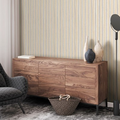 Paper pintat RATLLES IRREGULARS VINÍLIQUES BEIGE I PLATEJAT 30137