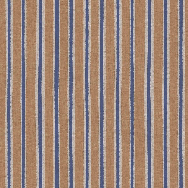 Paper pintat RATLLES IRREGULARS VINÍLIQUES TERRACOTA I BLAU 30138