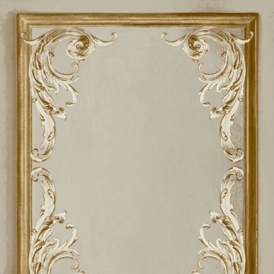 Papel pintado MOLDURAS CLÁSICAS DORADAS AL_14636174