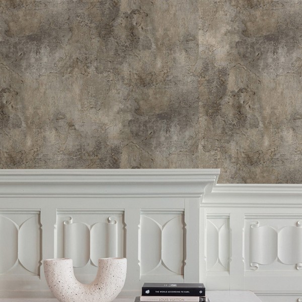 Papel de parede CONCRETO BEGE E CINZA AL_14636177