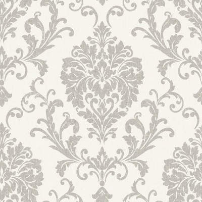 Paper pintat DAMASC TRADICIONAL GRIS TOPO AL_14636190