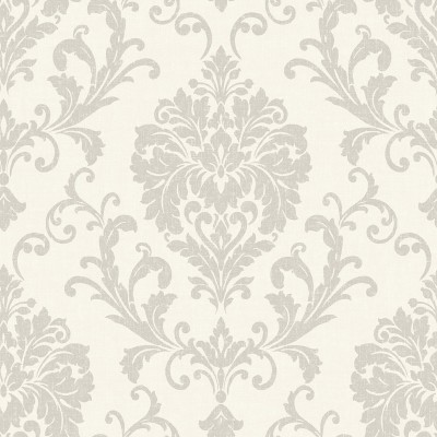 Papel de parede DAMASCO TRADICIONAL CINZA AL_14636192