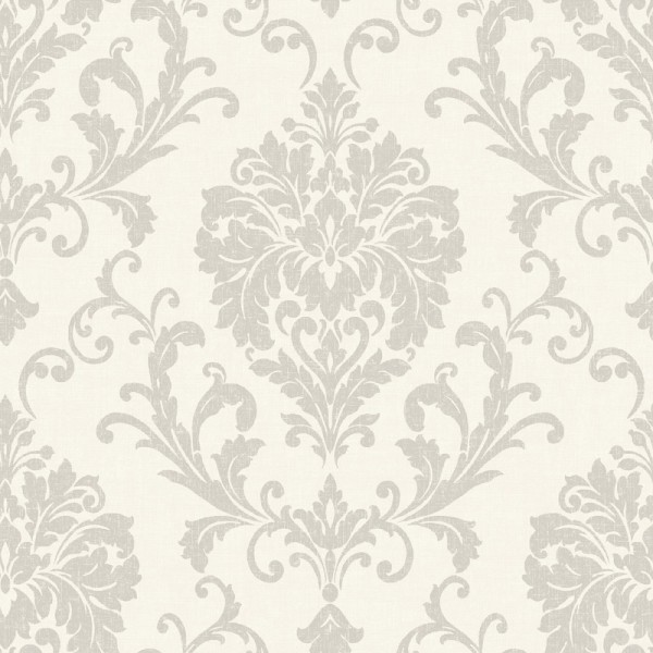 Papel de parede DAMASCO TRADICIONAL CINZA AL_14636192