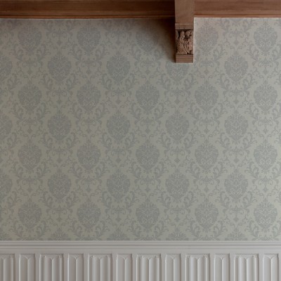 Paper pintat DAMASC TRADICIONAL GRIS AL_14636192 2