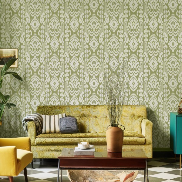 Papel pintado TRIBAL VERDE 39025 Papel pintado TRIBAL VERDE 39025