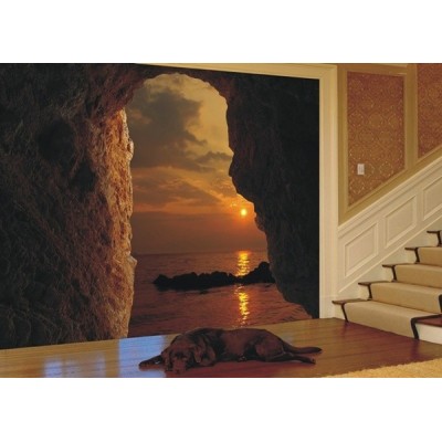 Fotomural SUNSET ON ROCKS FT-0328 2
