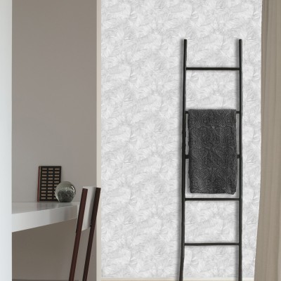 Paper pintat FULLES PALMA TEXTURADES GRIS PLATEJAT UT_16207459 2