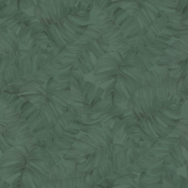 Papel pintado HOJAS PALMA TEXTURADAS VERDE UT_16207460
