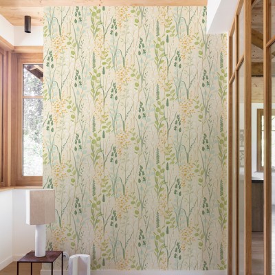 Papel de parede BOTÂNICO SELVAGEM VERDE UT_16207468 2